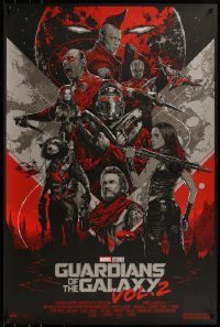 6x0883 GUARDIANS OF THE GALAXY VOL. 2 #2/200 24x36 art print 2017 Mondo, Taylor, variant edition!