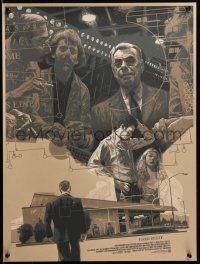 6x0916 HARD EIGHT #2/235 18x24 art print 2013 Mondo, art of cast by Rich Kelly, first edition!