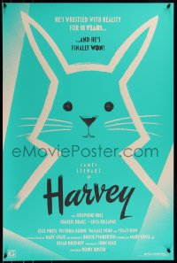 6x2186 2nd CHANCE! - HARVEY #3/125 24x36 art print 2012 Mondo, art by Olly Moss, first edition!