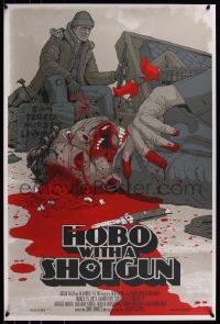 6x0944 HOBO WITH A SHOTGUN #144/200 24x36 art print 2011 Mondo, art by Jeff Proctor!