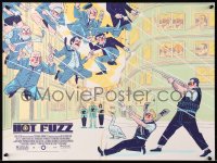 6x0954 HOT FUZZ #15/225 18x24 art print 2018 Mondo, Simon Pegg & Martin Freeman by Logan Faerber!