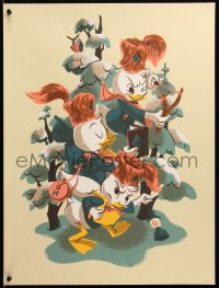 6x0964 HUEY DEWEY AND LOUIE #149/160 18x24 art print 2013 Mondo, Anne Benjamin, Nephews!