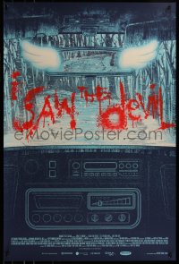 6x0970 I SAW THE DEVIL #47/185 24x36 art print 2011 Mondo, art by Kevin Tong, first edition!