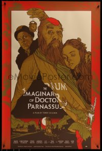 6x0975 IMAGINARIUM OF DOCTOR PARNASSUS #14/150 24x36 art print 2010 Mondo, art by Martin Ansin!