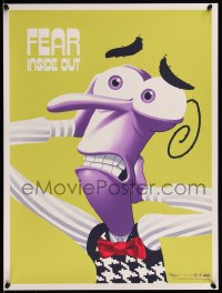 6x2196 2nd CHANCE! - INSIDE OUT #84/420 18x24 art print 2016 Mondo, Phantom City Creative, Fear!