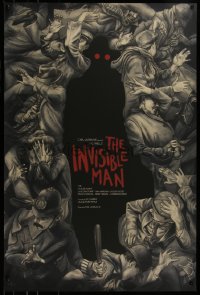 6x0995 INVISIBLE MAN #2/300 24x36 art print 2018 Mondo, art by Jonathan Burton, regular edition!