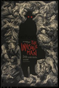 6x2200 2nd CHANCE! - INVISIBLE MAN #3/300 24x36 art print 2018 Mondo, art by Jonathan Burton, regular edition!