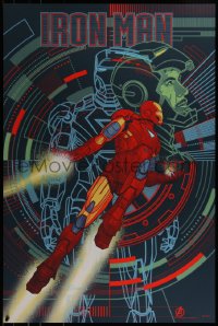 6x1012 IRON MAN #2/345 24x36 art print 2012 Mondo, art by Kevin Tong, regular edition!