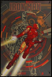 6x1013 IRON MAN #2/120 24x36 art print 2012 Mondo, art by Kevin Tong, variant edition!