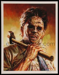 6x1024 JASON EDMISTON signed #56/60 11x14 art print 2013 by artist, Mondo, Good Skin, Leatherface!