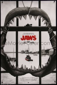 6x2211 2nd CHANCE! - JAWS #3/225 24x36 art print 2017 Mondo, art by Phantom City Creative, SDCC edition!