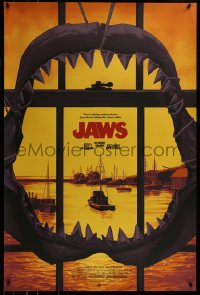 6x1035 JAWS #2/225 24x36 art print 2017 Mondo, art by Phantom City Creative, variant edition!