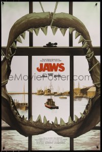 6x2210 2nd CHANCE! - JAWS #3/225 24x36 art print 2017 Mondo, art by Phantom City Creative, regular edition!