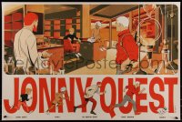 6x1043 JONNY QUEST #2/225 24x36 art print 2014 Mondo, art by Matthew Woodson!