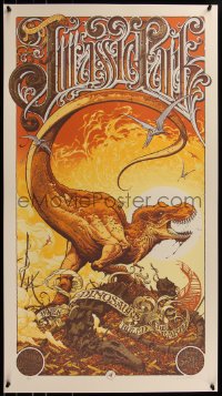 6x1051 JURASSIC PARK signed #14/220 22x39 art print 2011 by Aaron Horkey, regular edition!