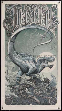 6x1052 JURASSIC PARK signed #13/75 22x39 art print 2011 by Aaron Horkey, variant edition!