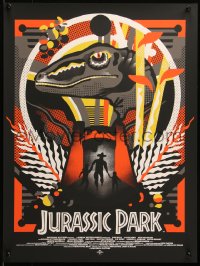 6x1056 JURASSIC PARK #2/160 18x24 art print 2012 Mondo, We Buy Your Kids, first edition!