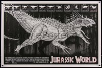 6x2217 2nd CHANCE! - JURASSIC WORLD #118/125 24x36 art print 2017 Mondo, art by Dan McCarthy, variant edition!