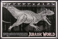 6x1074 JURASSIC WORLD #2/125 24x36 art print 2017 Mondo, art by Dan McCarthy, variant edition!