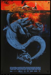 6x1072 JURASSIC WORLD #222/325 24x36 art print 2016 Mondo, art by Shan Jiang!