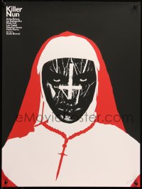 6x1098 KILLER NUN signed artist's proof 18x24 art print 2012 by artist Jay Shaw, Mondo!