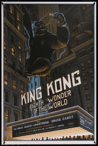 6x2221 2nd CHANCE! - KING KONG #3/375 24x36 art print 2012 Mondo, art by Laurent Durieux!, Building!