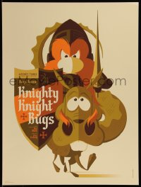 6x2225 2nd CHANCE! - KNIGHTY KNIGHT BUGS #272/275 18x24 art print 2013 Mondo, art by Tom Whalen, first edition!