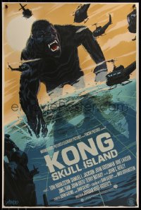 6x1109 KONG: SKULL ISLAND #3/335 24x36 art print 2017 Mondo, Francavilla, regular edition!