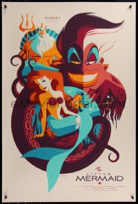 6x1146 LITTLE MERMAID #2/165 24x36 art print 2013 Mondo, art by Tom Whalen, variant edition!