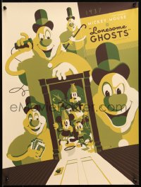 6x1152 LONESOME GHOSTS #95/120 18x24 art print 2012 Mondo, Tom Whalen, Sideshow variant edition!