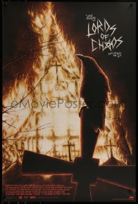 6x1178 LORDS OF CHAOS #131/175 24x36 art print 2019 Mondo, art by Matt Ryan Tobin, first edition!