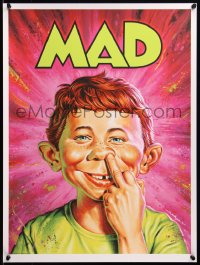 6x1183 MAD #2/175 18x24 art print 2018 Mondo, Jason Edmiston art of outrageous Alfred E. Neuman!