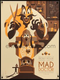 6x1185 MAD DOCTOR #21/120 18x24 art print 2012 Mondo, art by Tom Whalen, Sideshow variant edition!