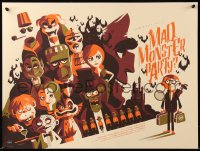 6x1188 MAD MONSTER PARTY signed #244/250 18x24 art print 2015 by artist Tom Whalen, Mondo, regular!