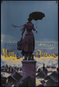 6x1213 MARY POPPINS #2/350 24x36 art print 2017 Mondo, art by Marc Aspinall!