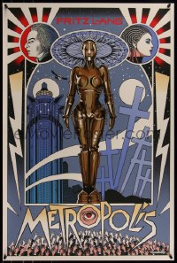 6x1230 METROPOLIS #24/75 24x36 art print 2016 Mondo, art by William Stout!