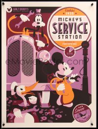 6x1231 MICKEY'S SERVICE STATION #30/370 18x24 art print 2011 Mondo, Tom Whalen, regular edition!