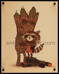 6x1318 MIKE MITCHELL #15/225 11x14 art print 2014 Tree Hugger, first edition, Mondo!