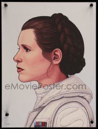 6x1338 MIKE MITCHELL #10/3085 signed 12x16 art print 2017 by the artist, Princess Leia, Star Wars!