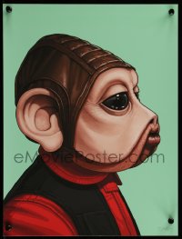 6x1346 MIKE MITCHELL #15/770 signed 12x16 art print 2018 by the artist, Nien Nunb, Star Wars!