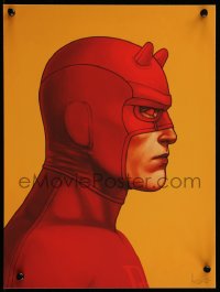 6x1282 MIKE MITCHELL signed #137/140 12x16 art print 2014 by the artist, Daredevil red, Mondo!