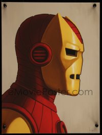 6x1292 MIKE MITCHELL signed #19/145 12x16 art print 2014 by the artist, Iron Man Silver Age, Mondo!