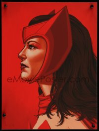 6x1307 MIKE MITCHELL signed #18/110 12x16 art print 2014 by the artist, Scarlet Witch, Mondo!