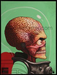 6x1259 MIKE MITCHELL signed #6/60 12x16 art print 2013 by the artist, Mars Attacks, Mondo!