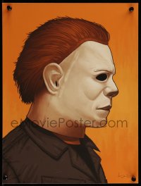 6x1323 MIKE MITCHELL signed #348/380 12x16 art print 2015 Michael Myers - The Shape, Mondo!