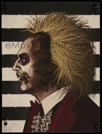 6x1238 MIKE MITCHELL signed #7/50 12x16 art print 2013 by the artist, Beetlejuice, Mondo!