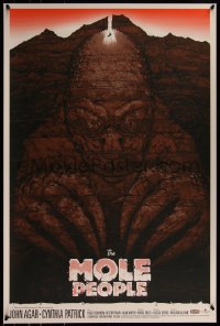 6x1351 MOLE PEOPLE #7/195 24x36 art print 2012 Mondo, art by Phantom City Creative, Alamo!