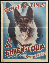 7b0243 WOLF DOG Belgian 1940s Frankie Darro, art of German Shepherd Rin-Tin-Tin Jr.!