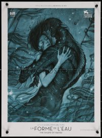 7b0591 SHAPE OF WATER teaser French 16x21 2018 Guillermo del Toro, Best Picture winner, Jean art!