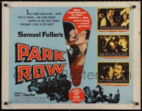 7b1256 PARK ROW style B 1/2sh 1952 Sam Fuller, Welch had blood in her veins, Evans had ink in his!